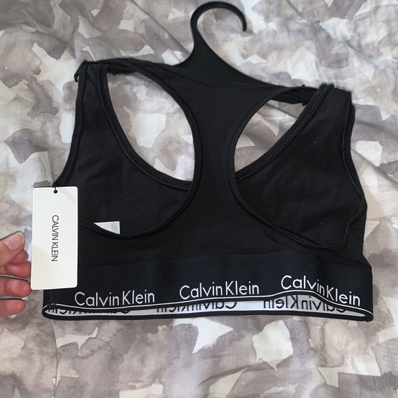 Calvin Klein | Racerback Bralette Size Small New - Picture 4 of 5